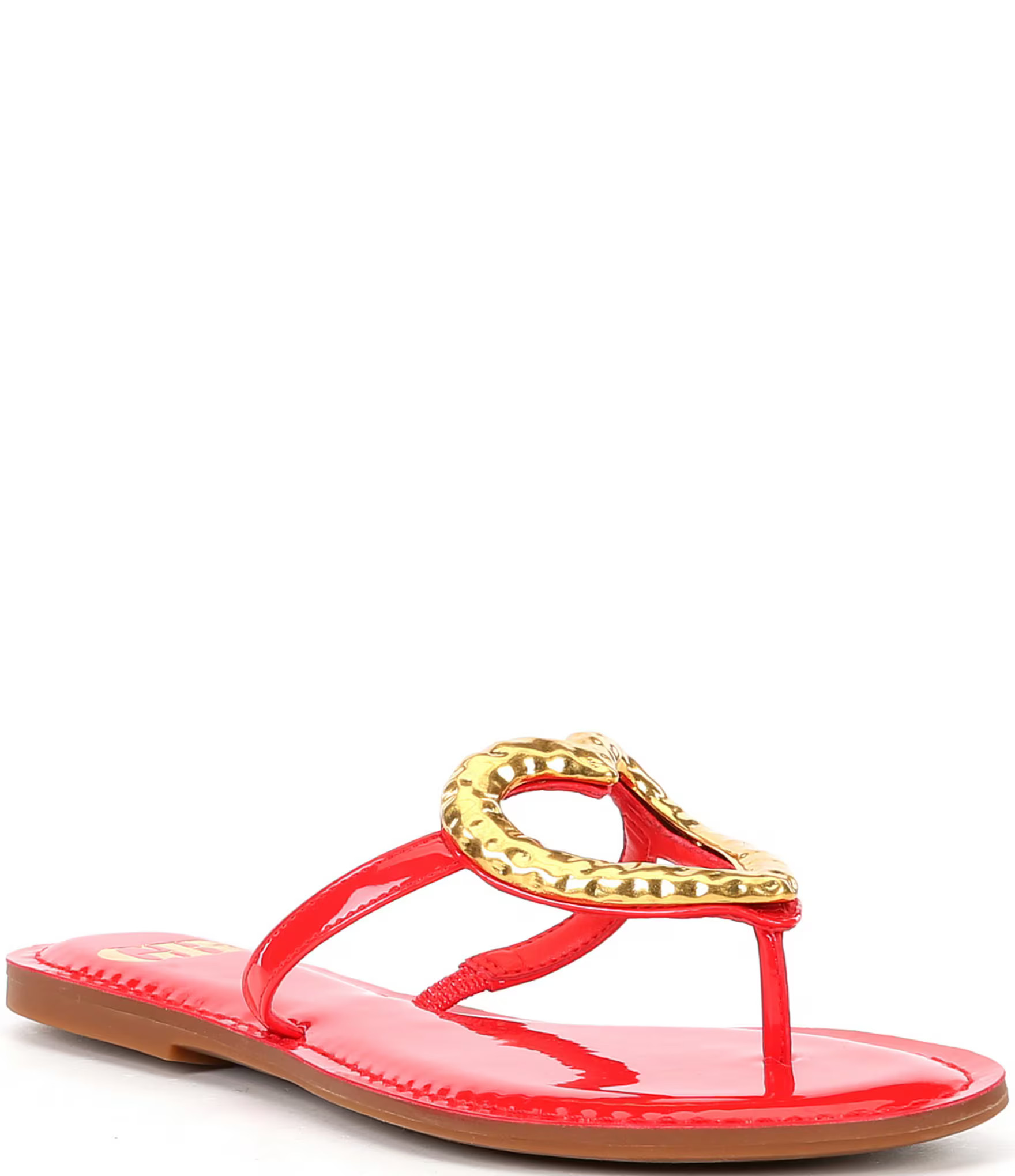 GB Summer-Luv Heart Ornament Thong Sandals | Dillard's | Dillard's