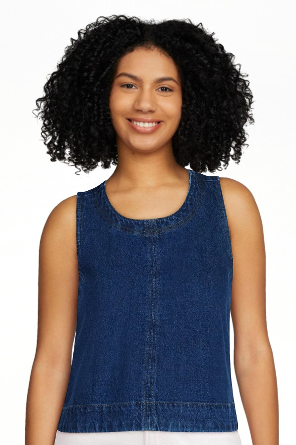 Free Assembly Women's Sleeveless Cropped Top, Sizes XS-XXL | Walmart (US)