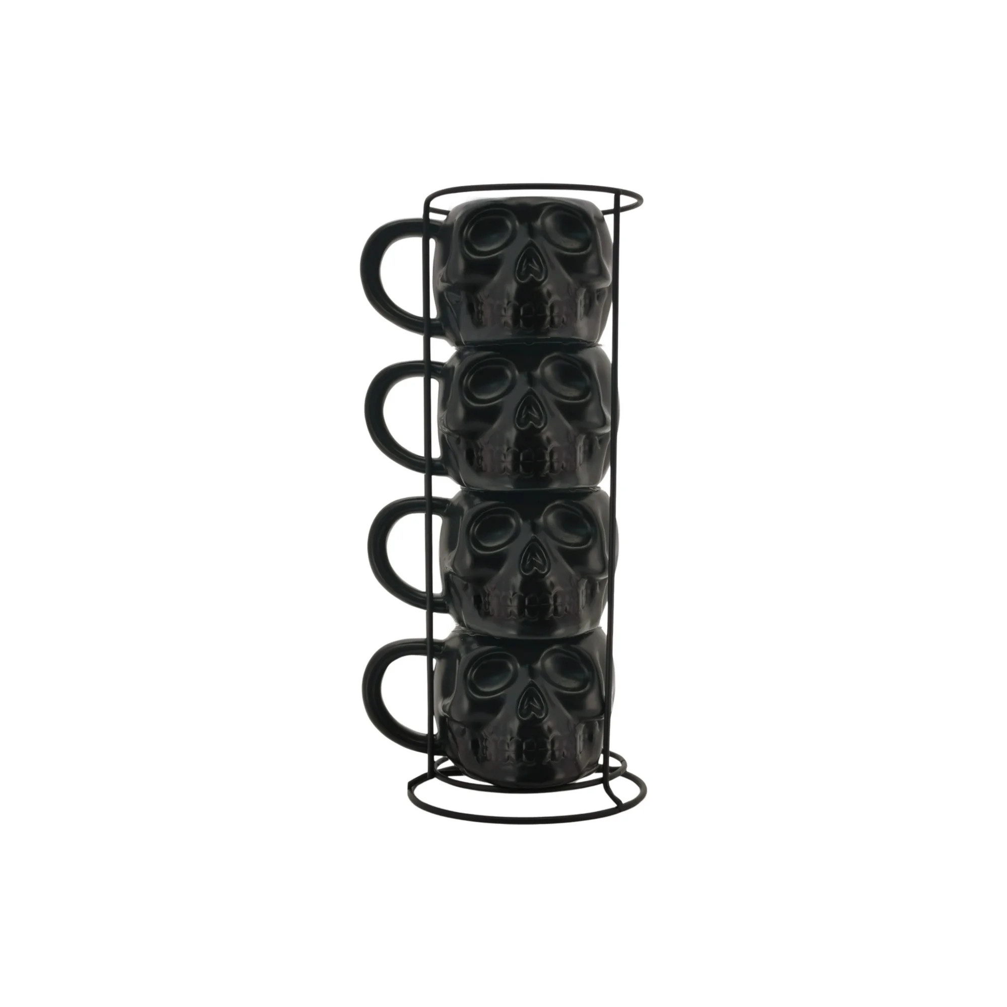 Way To Celebrate Halloween Skull Mug Stack | Walmart (US)