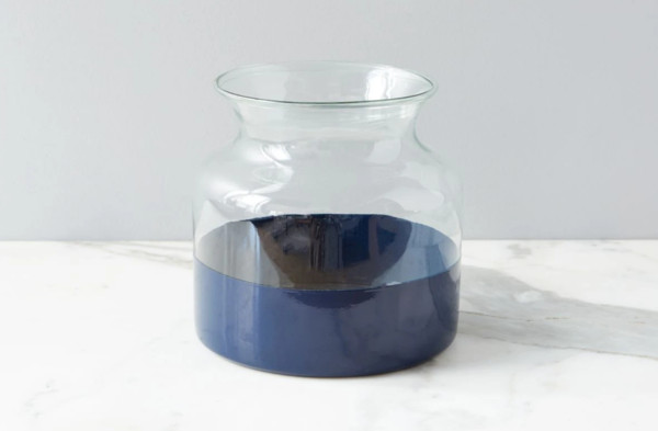 Navy Colorblock Flower Vase | Scout & Nimble