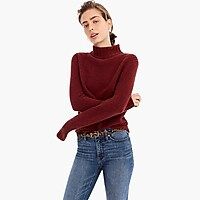 Mockneck sweater in supersoft yarn | J.Crew US