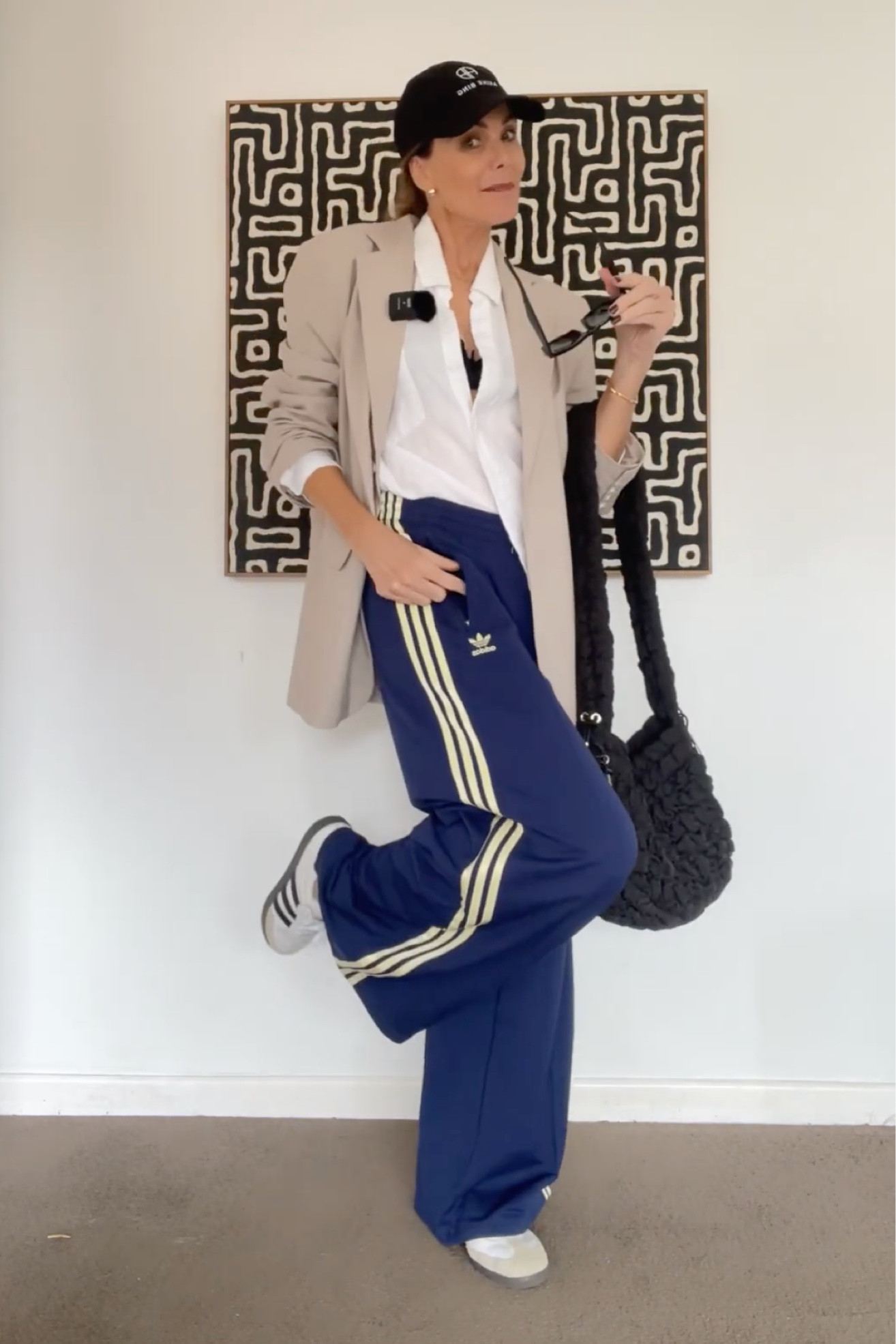 Here’s my outfit from my latest YouTube short! So happy you liked it! I forgot to take a pic so here is a bad screen shot 😩😂

#LTKover40