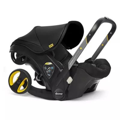 Doona™+ Infant Car Seat/Stroller with LATCH Base in Nitro/Black | Bed Bath & Beyond