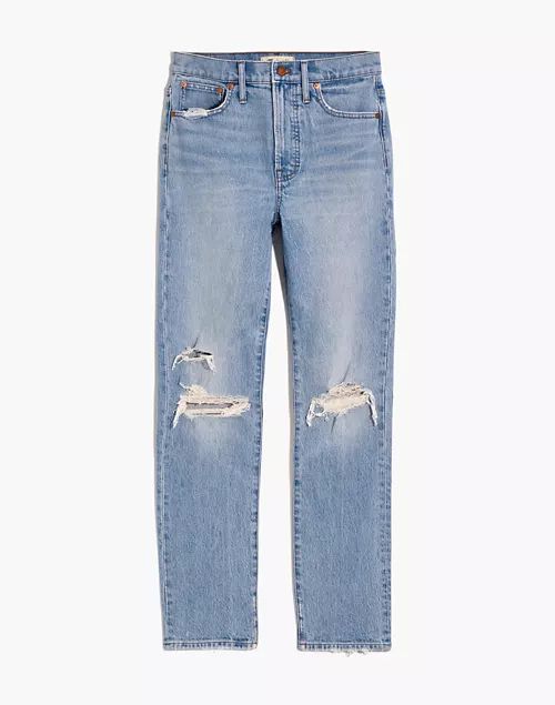 The Perfect Vintage Jean in Grandbay Wash: Destructed Edition | Madewell