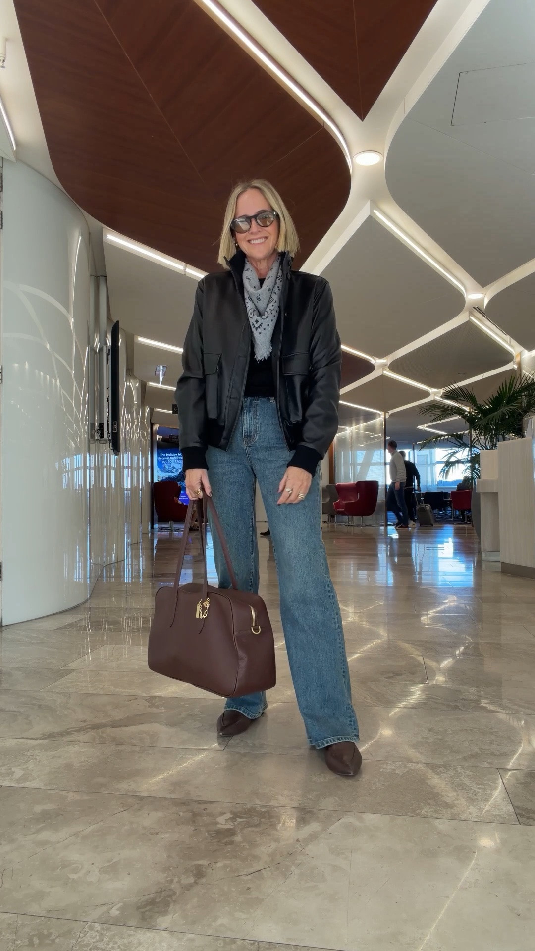 Long sleeve tee: size L
Jeans: size 28 (mid-waist fit with lots of stretch so go at least one size down from your rigid denim size)

Jacket: IDA+S (code NIKKI10)
Shoes: FRANKIE4 Briar (code NIKKI20)
Scarf: Kujten small bandana

#LTKaustralia #LTKwinter #LTKover50style