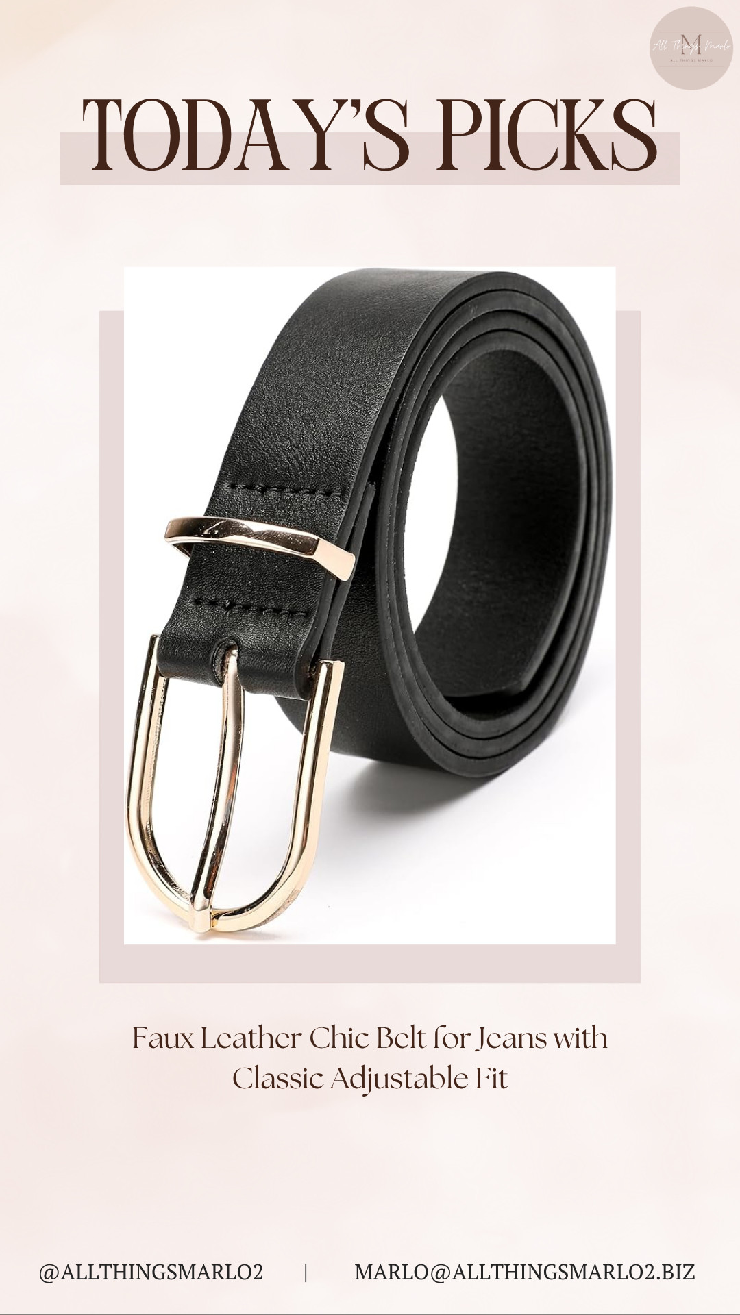 Faux Leather Chic Belt for Jeans with Classic Adjustable Fit 

 #LTKSeasonal #LTKWorkwear #LTKTravel