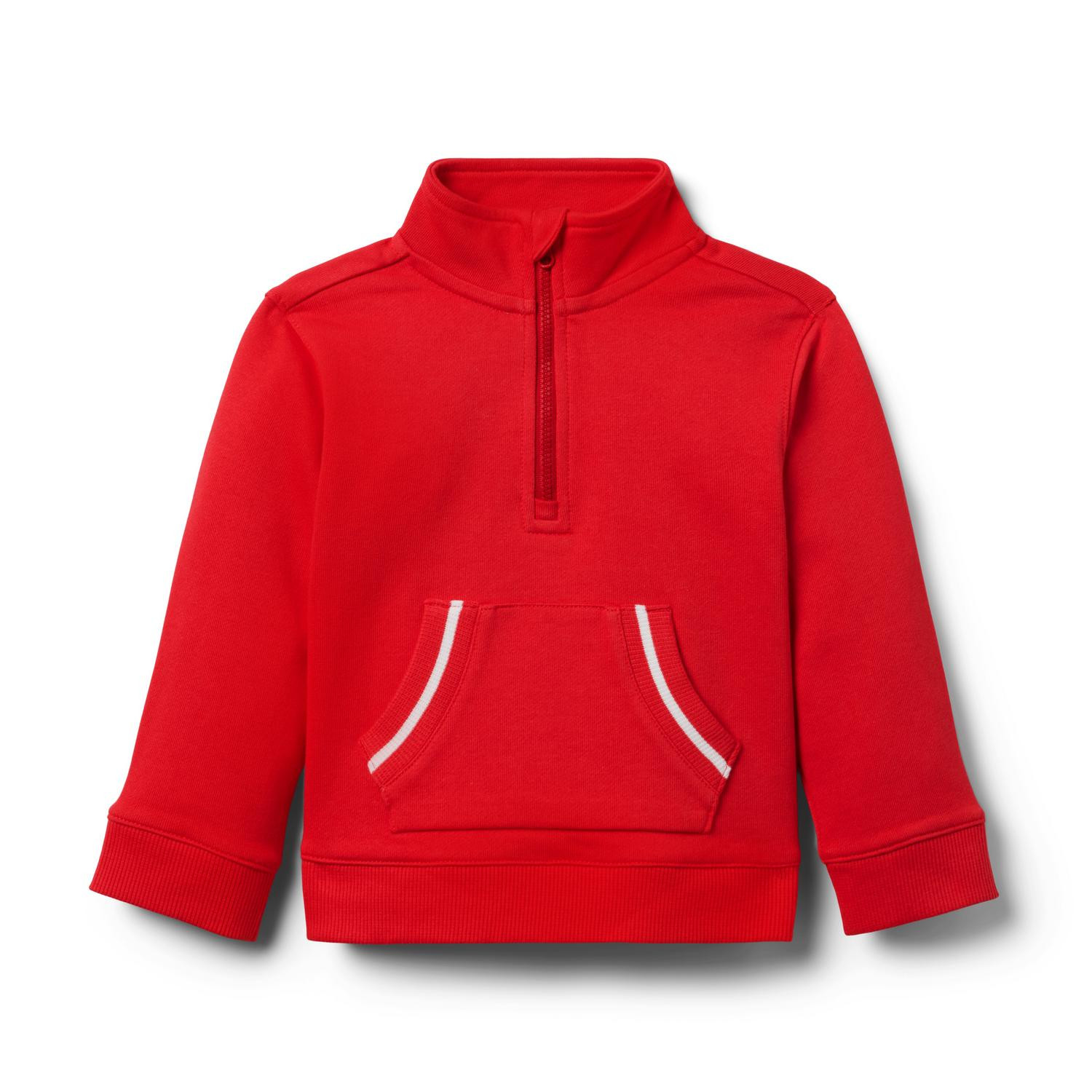 Striped Pocket Half-Zip Sweatshirt | Janie and Jack