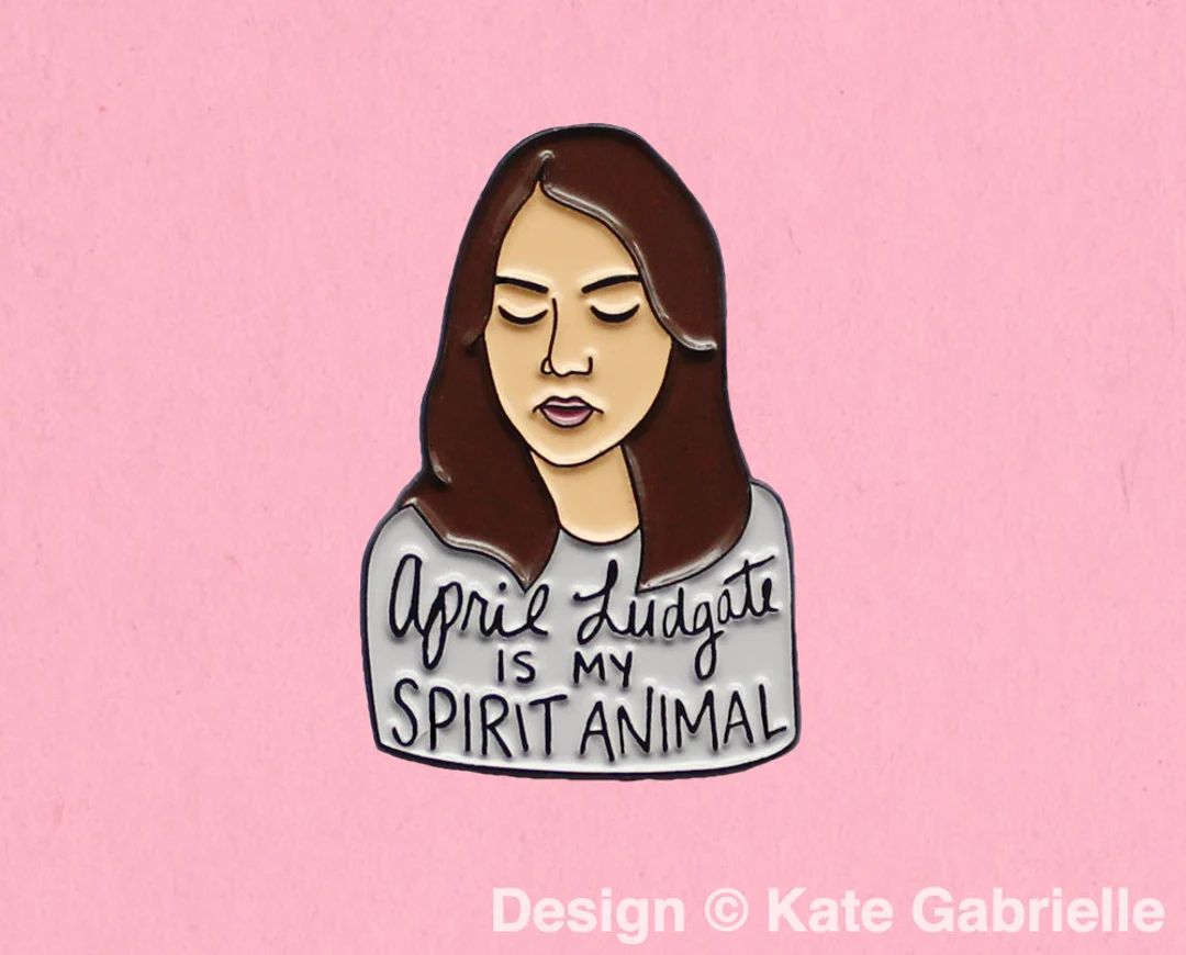 April Ludgate Enamel Lapel Pin / Buy 3 Pins Get 1 Free With - Etsy | Etsy (US)