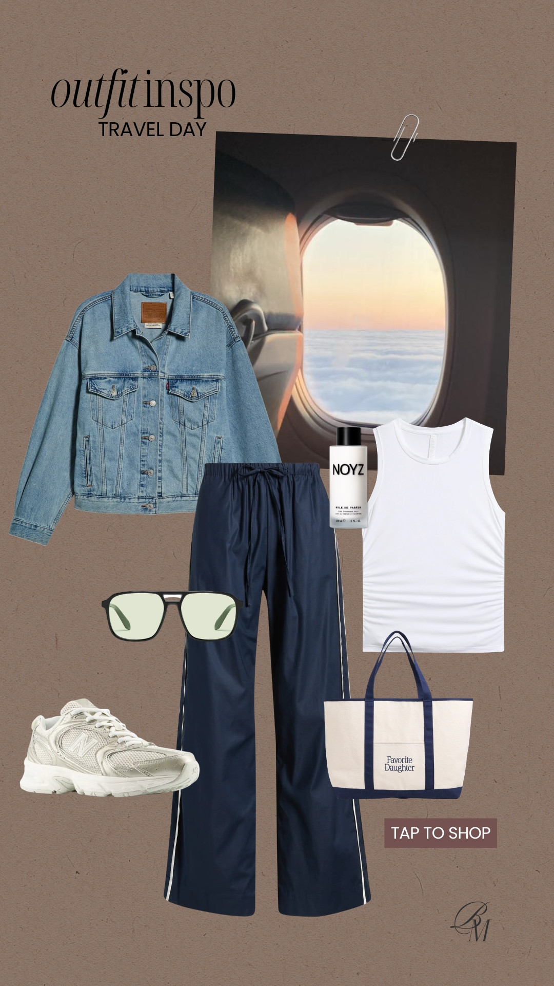 Outfit Inspo 🤍 Travel Day Outfit

#LTKgrwm #LTKootd
