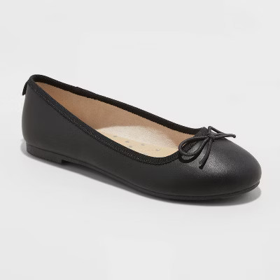 Girls' Stacy Slip-On Ballet Flats - Cat & Jack | Target