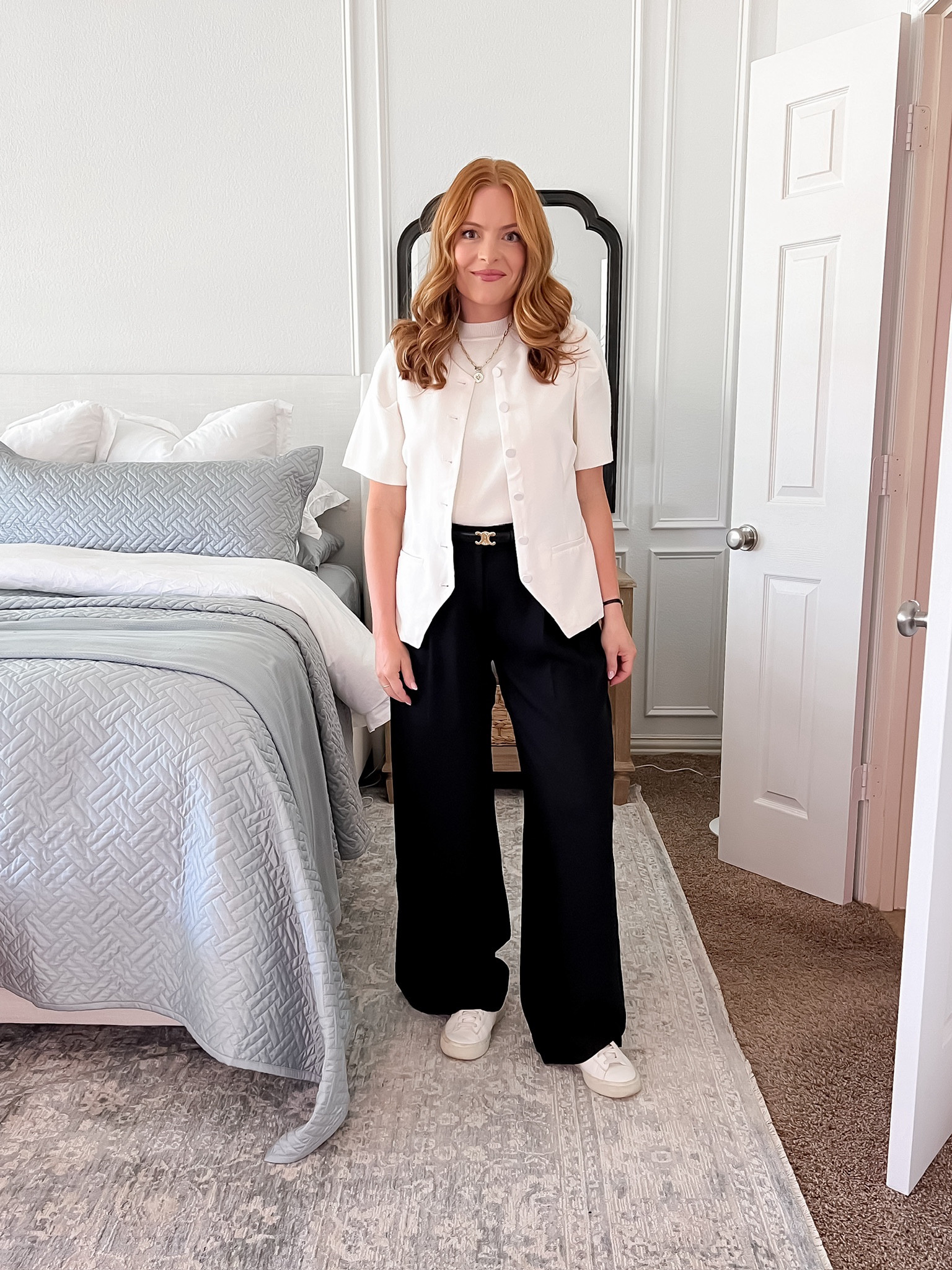 This seasons hottest trend: vests! Casually styling this with sneakers and a tshirt!

#LTKfindsunder100 #LTKSeasonal #LTKstyletip