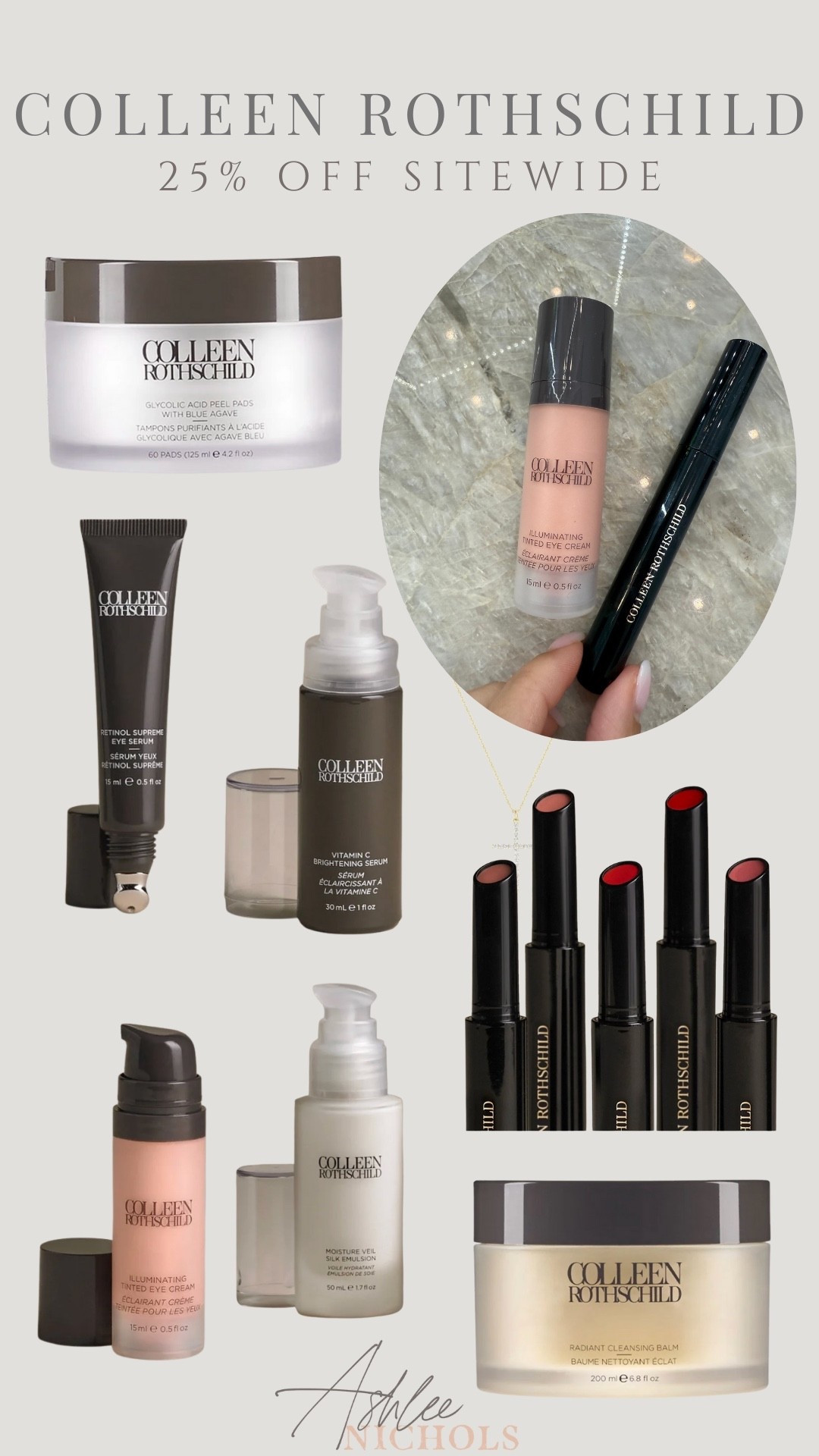 25% off Colleen Rothschild!

Beauty sale, skincare

#LTKFindsUnder100 #LTKSaleAlert #LTKBeauty