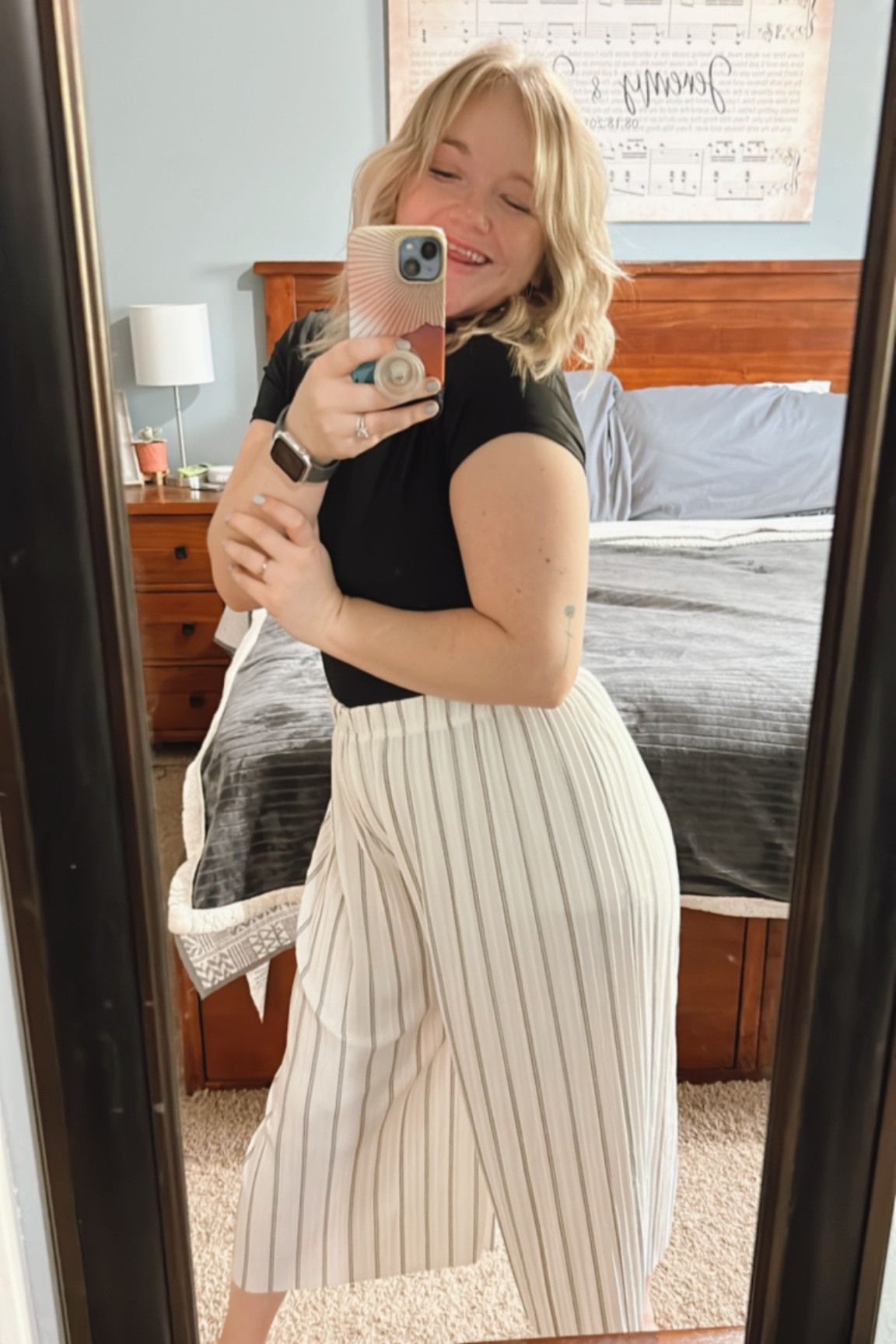 Flowy, comfy pants > other pants. 

Fitted shirt, shein finds, black and white, business casual, work outfit ideas. 


#LTKstyletip #LTKsalealert #LTKunder50