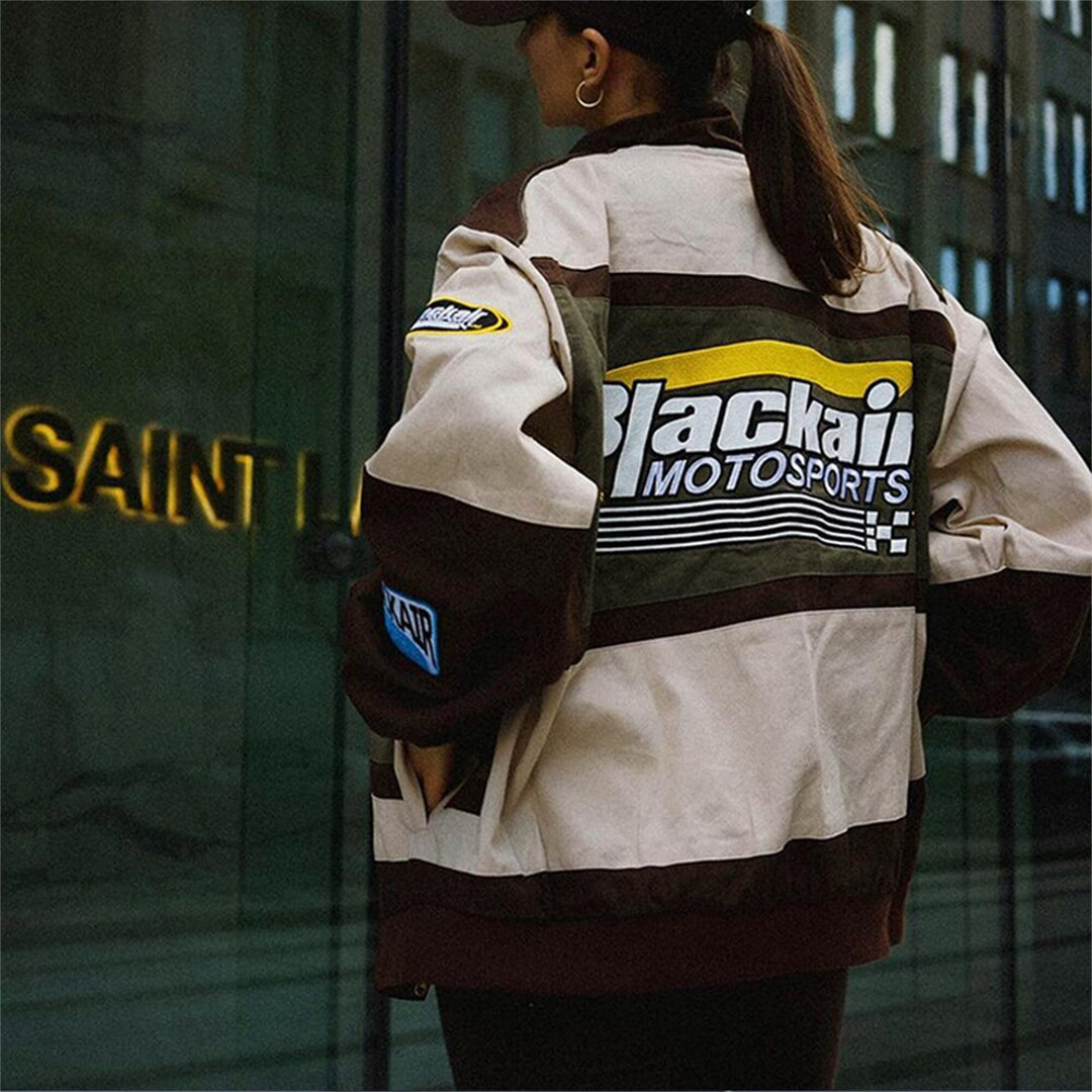Nascar Racing Jacket F1 Streetwear Jacket Vintage Style - Etsy | Etsy (US)