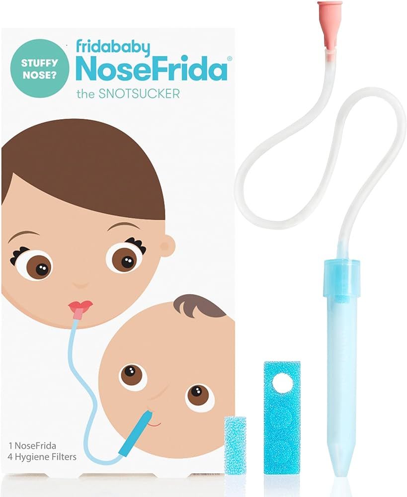 Frida Baby NoseFrida Nasal Aspirator (No Additional Hygiene Filters) | Amazon (US)