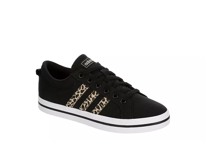 Adidas Womens Bravada Cl Sneaker - Black | Off Broadway Shoes