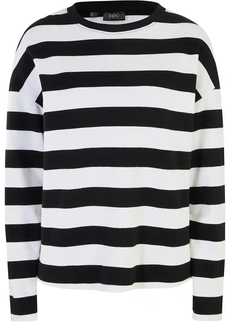 Langarmshirt aus reiner Interlock-Baumwolle | Bonprix DE