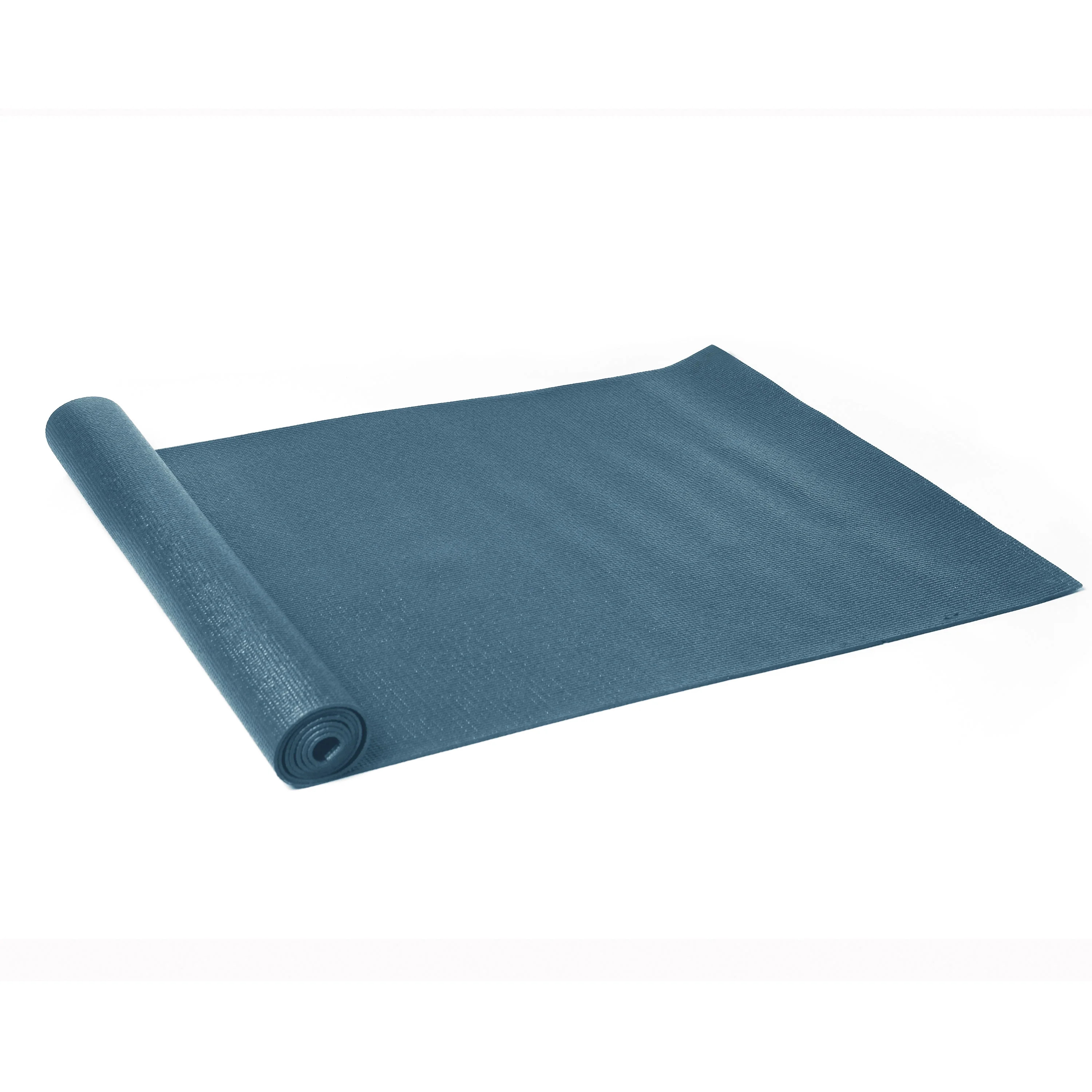 Athletic Works PVC Yoga Mat, 3mm, Real Teal, 68inx24in, Non Slip, Cushioning for Support and Stab... | Walmart (US)