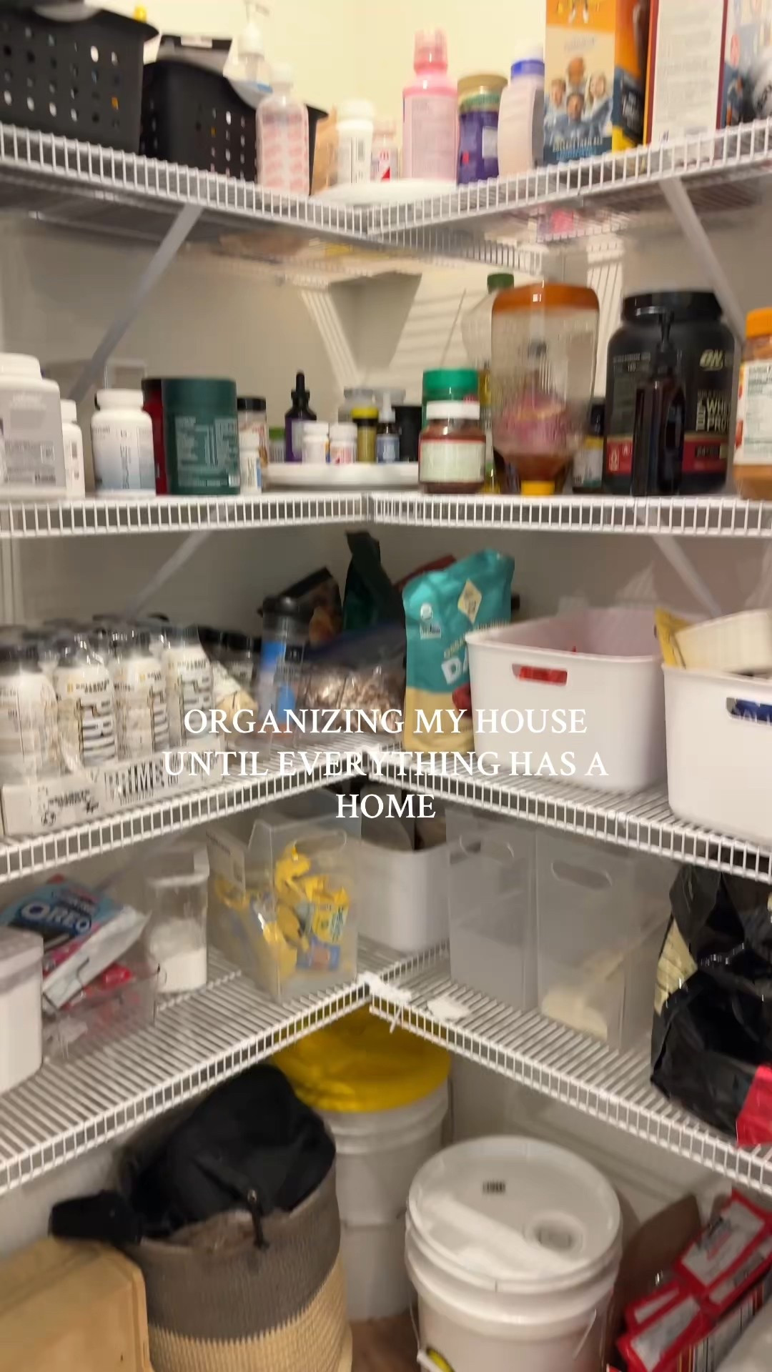 Simple pantry organization! 

#LTKHome #LTKFamily #LTKKids