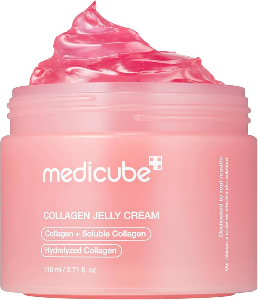 medicube Collagen Jelly Cream- Niacinamide & Freeze-Dried Hydrolyzed Collagen-Boosts skin barrier... | Amazon (UK)