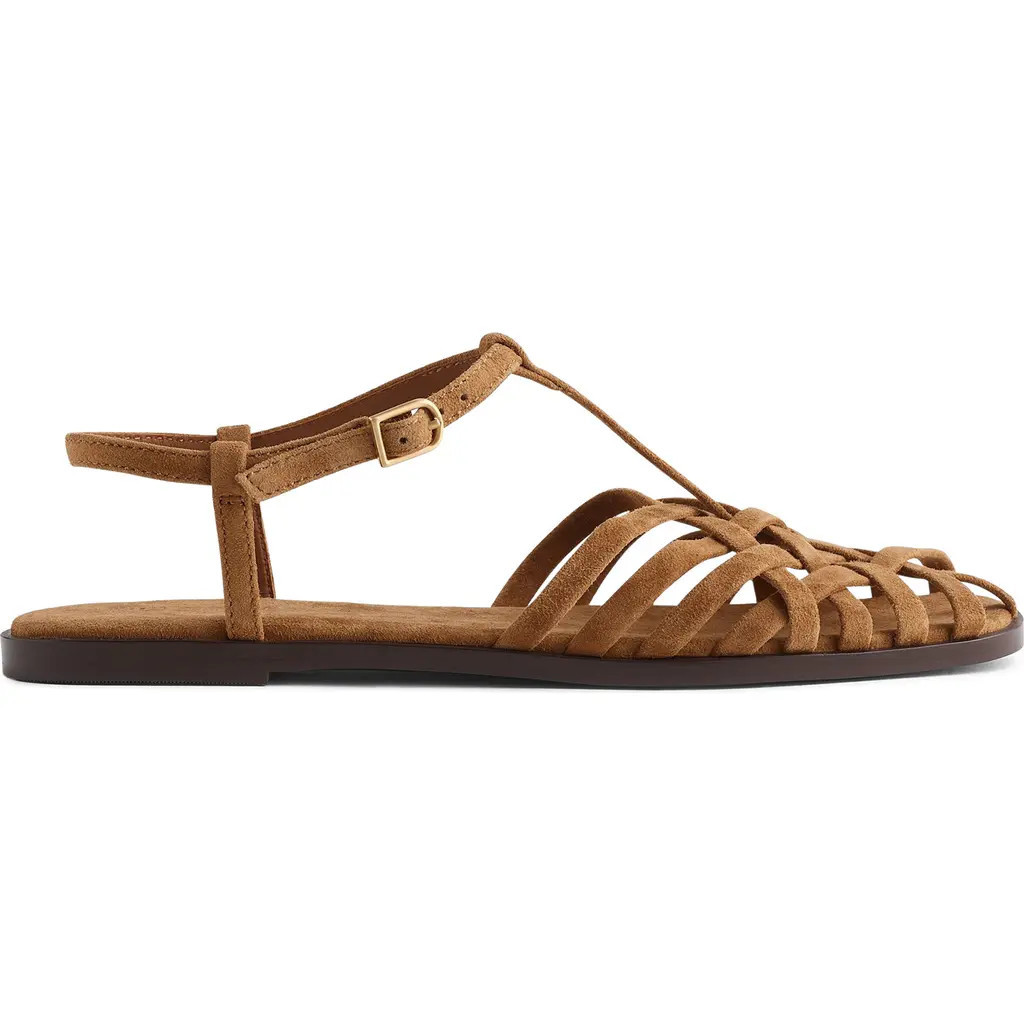 Madewell Milano Fisherman Sandal in Cumin at Nordstrom, Size 6 | Nordstrom