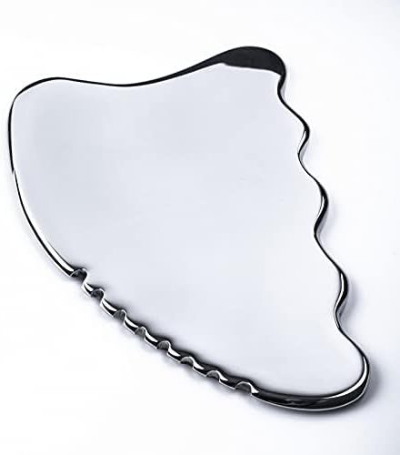 Gua Sha Scraping Tool, Stainless Steel Therapy Massage Tool, Lymphatic Drainage Gua Sha Board for An | Amazon (US)