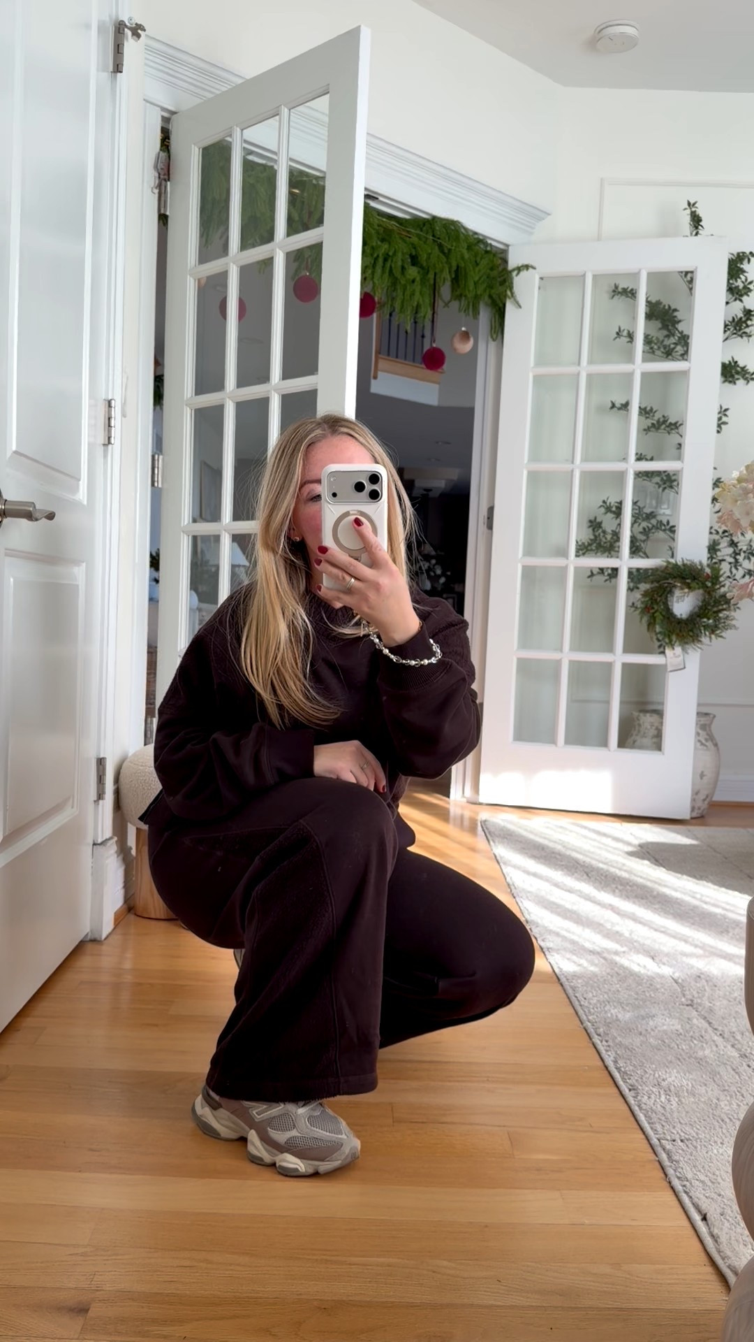 Comfortable winter outfit and favorite sneakers! 

#sneakers #winteroutfit #casualoutfit #leggings #loungeset #cozyoutfit #giftsforher 

#LTKGiftGuide #LTKootd #LTKgrwm