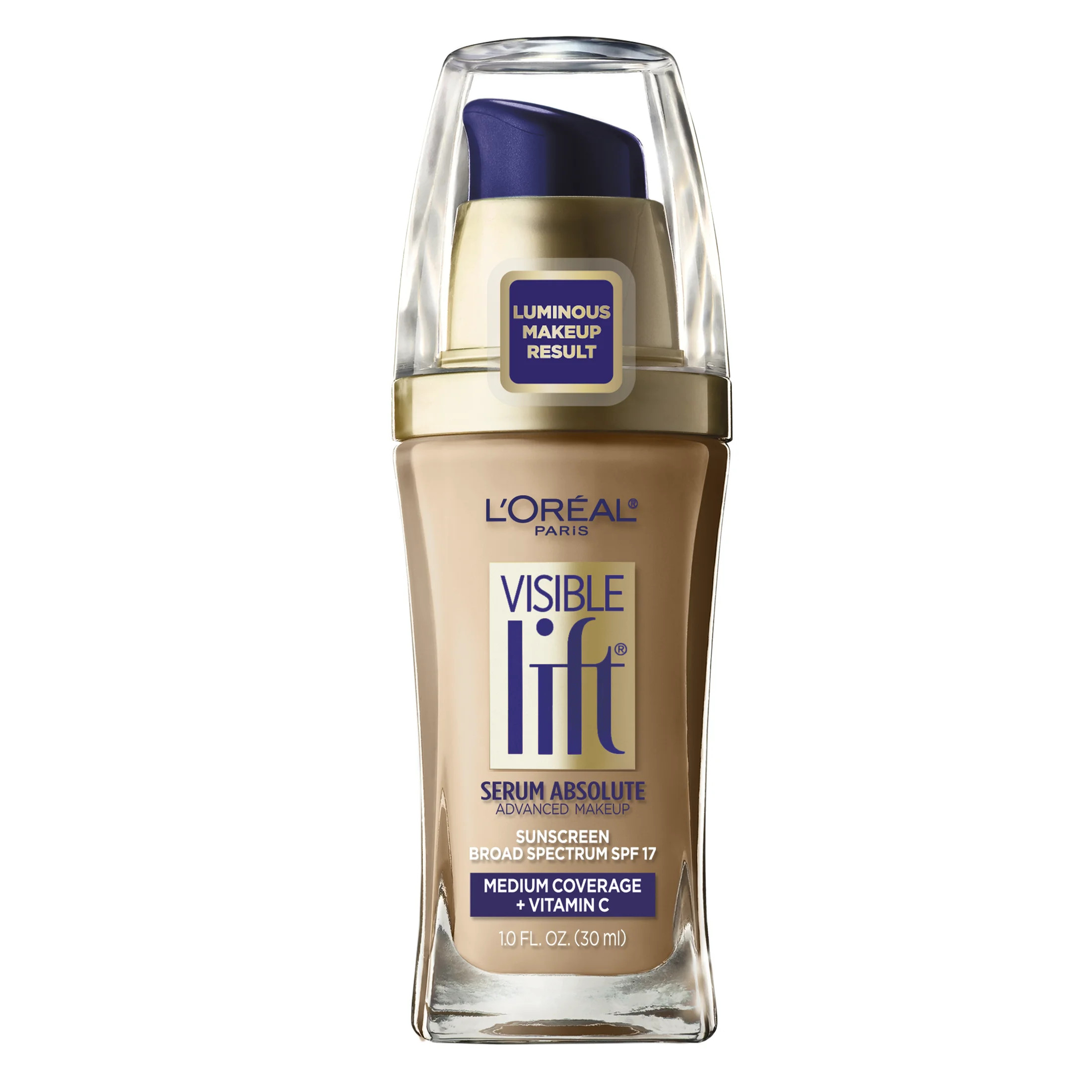 L'Oreal Paris Visible Lift Serum Foundation Makeup, 151 Natural Beige, 1 fl oz | Walmart (US)