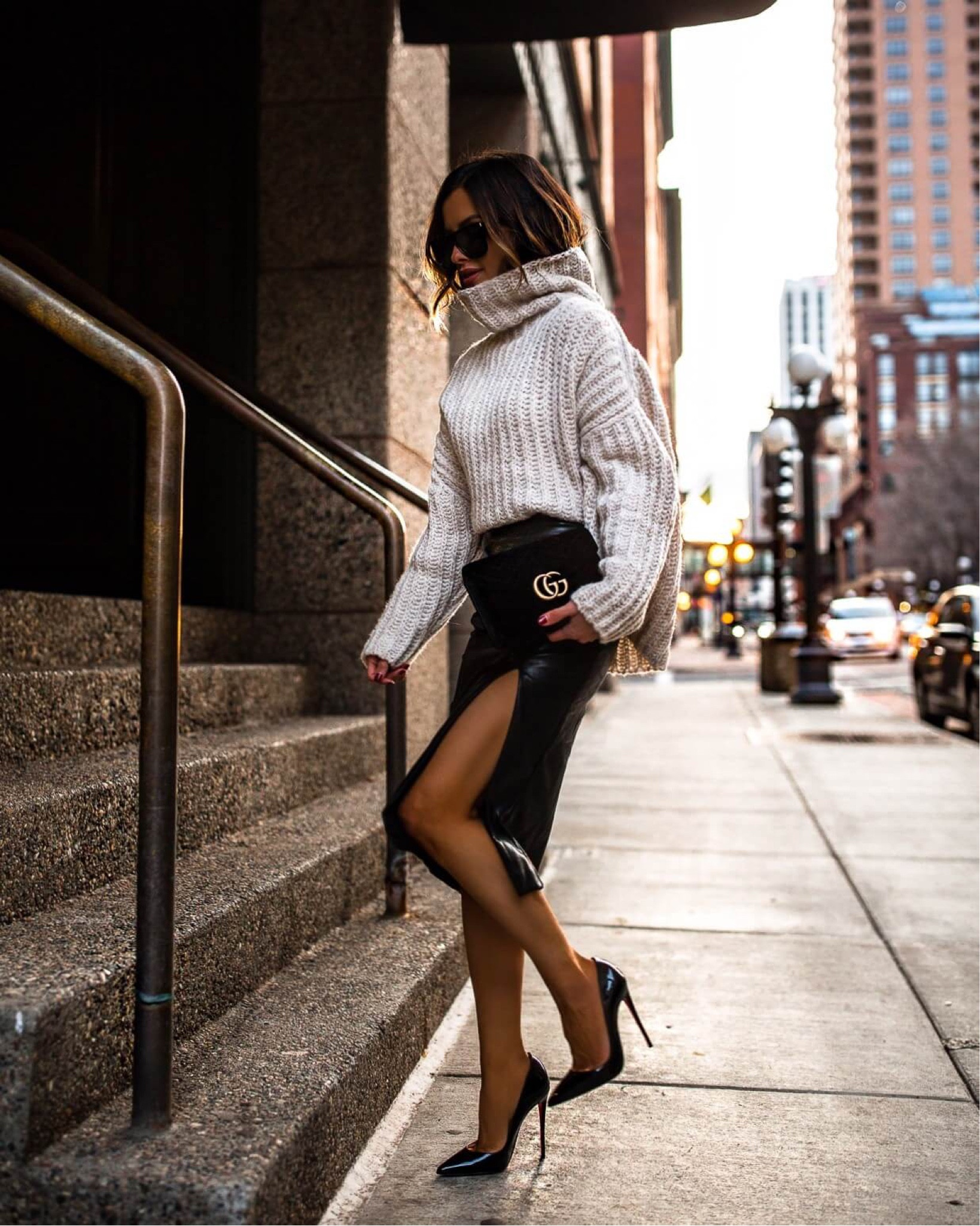 Winter workwear
Superdown faux leather skirt (wearing an XXS)
Similar chunky knit sweater 



#LTKworkwear #LTKstyletip #LTKunder100
