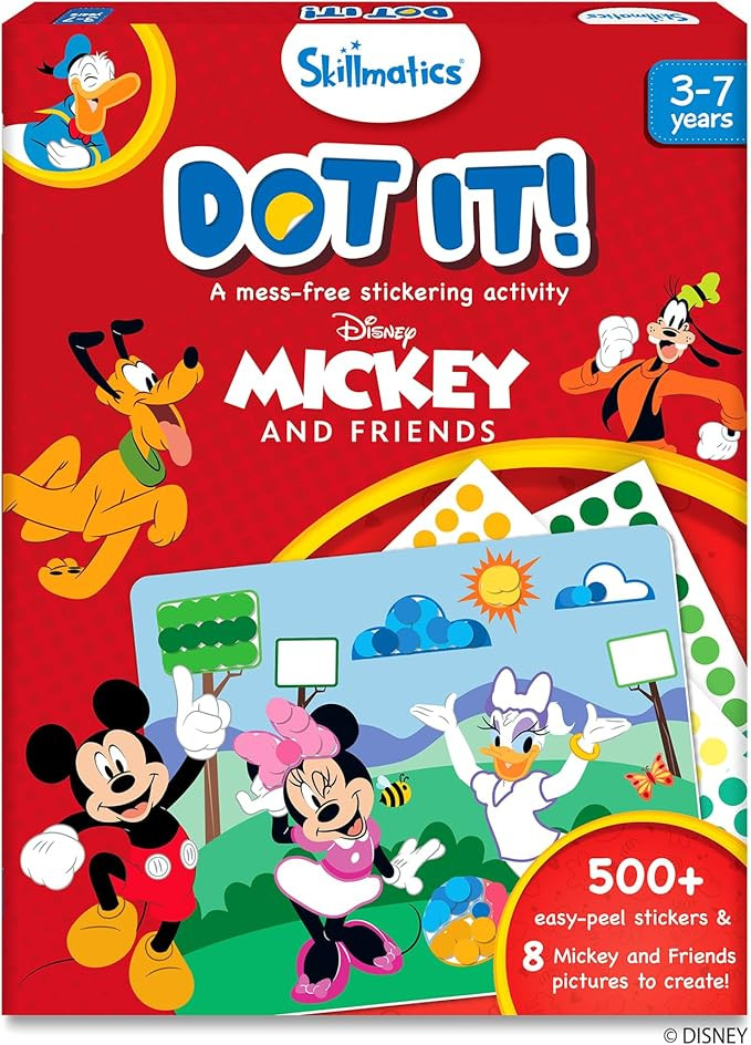 Skillmatics Art Activity - Dot It Disney Mickey and Friends, Easter Basket Stuffers, Mess-Free St... | Amazon (US)