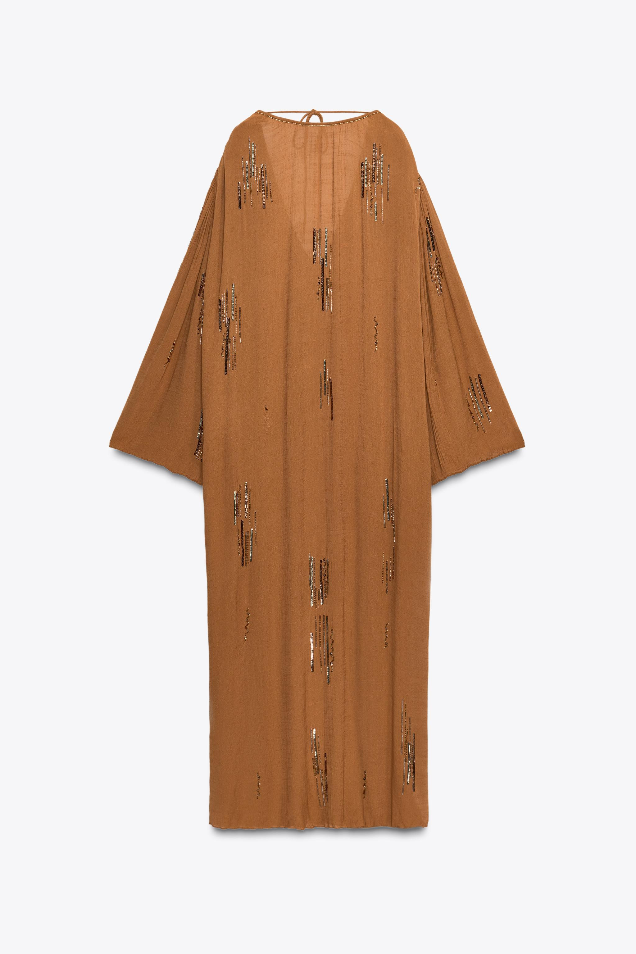 ZW COLLECTION BEADED DRESS | Zara US