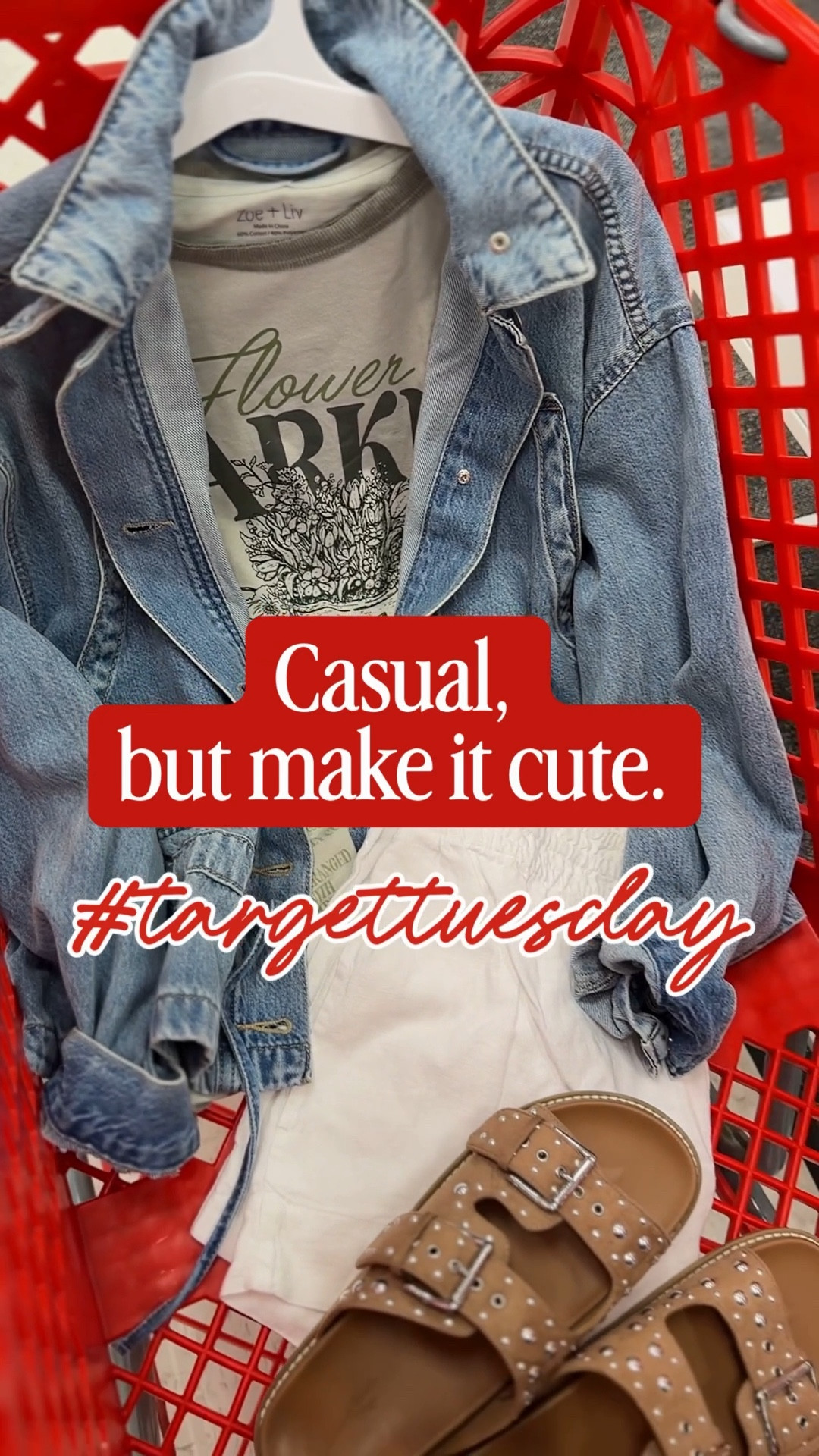 Target new arrivals 🎯 
Tee/xs (runs big)
Jacket/ small
Shorts/medium
Sandals / tts


#LTKOver40 #LTKSeasonal