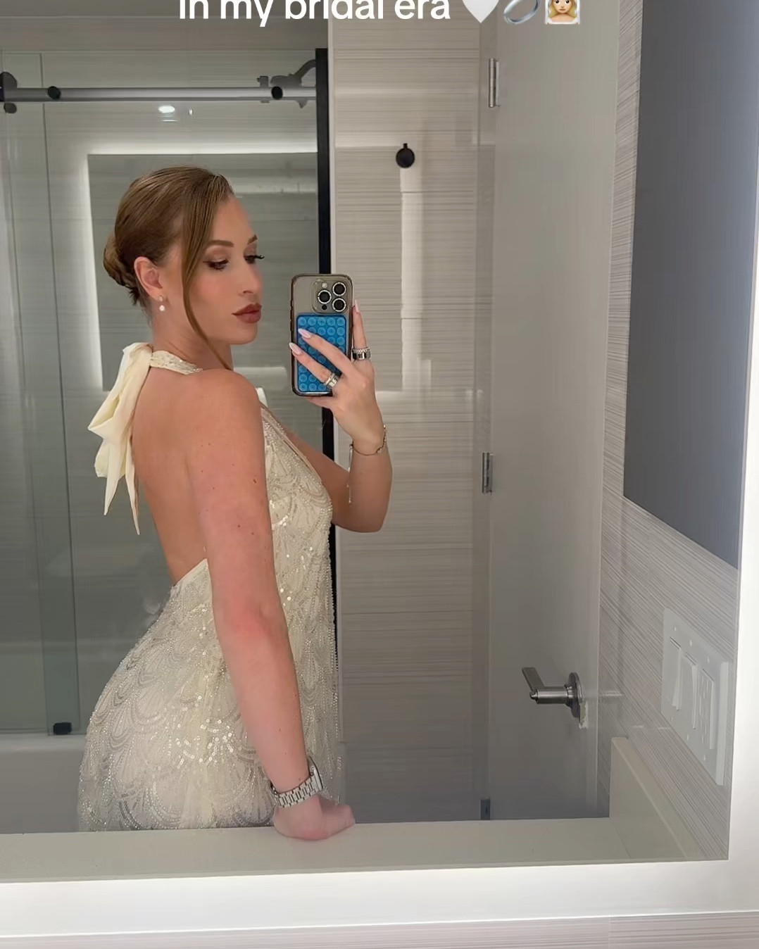 Bridal, but make it fun 🤍 this beaded mini is perfect for bachelorette nights, bridal brunch, or any “almost a bride” moment. Linking it here ✨ @12th Tribe  #bridalstyle #littlewhitedress #bachelorettestyle

#LTKSaleAlert #LTKSpringSale #LTKWedding