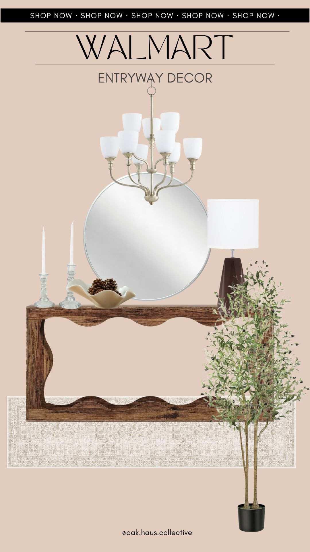 Walmart Entryway Decor Moodboard #walmart #walmartcreator #moodboard #entryway #homedecor 

 #LTKHome