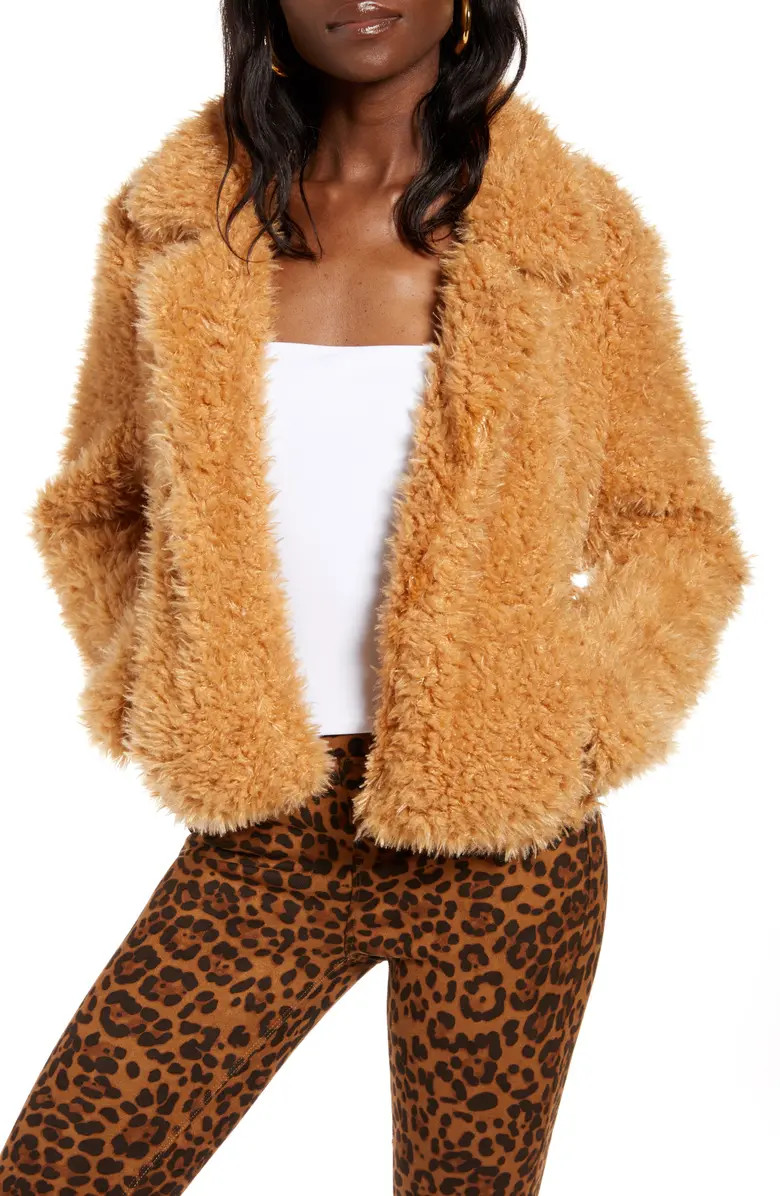 Faux Fur Teddy Coat | Nordstrom