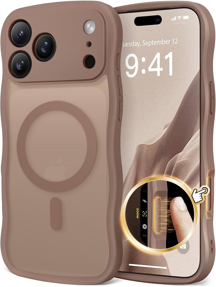 CAPRARO Magnetic for iPhone 17 Pro Case for Women Girls, Upgraded [Full Camera Protection] [Compa... | Amazon (US)