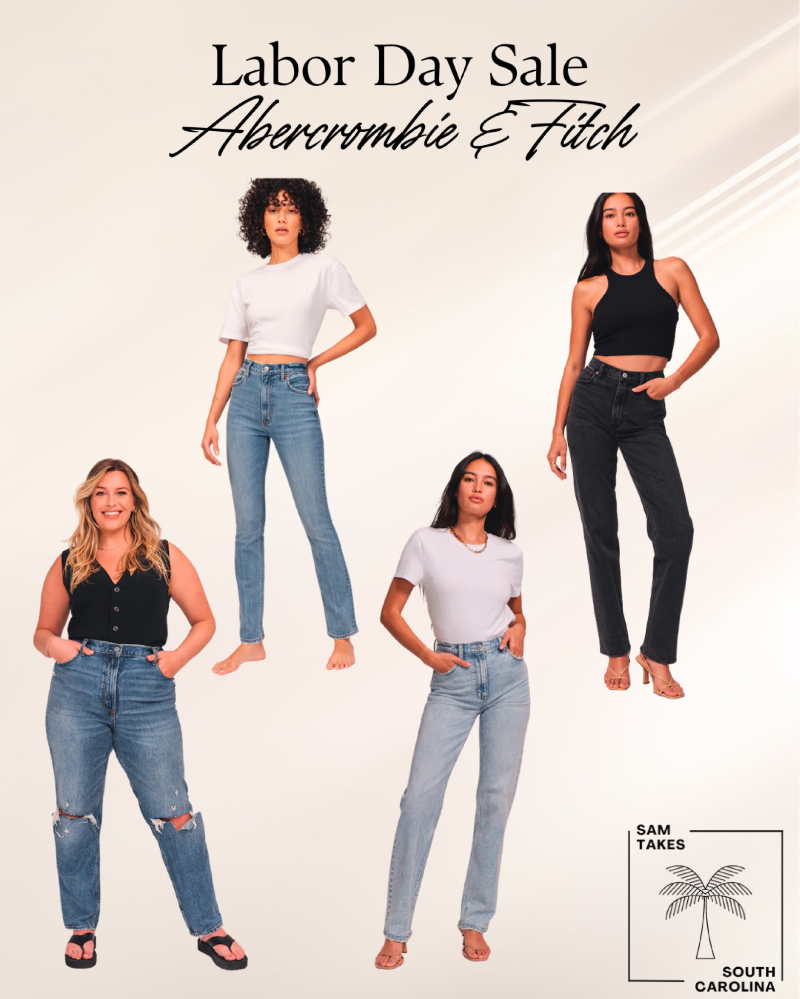 Check out the Abercrombie & Fitch Labor Day sale! These jeans are going to be your fall staple  

#LTKunder100 #LTKstyletip #LTKSeasonal