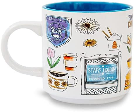 Gilmore Girls Stars Hollow Ceramic Stacking Mug, 13 Oz Coffee Cup | Cute Gifts and Collectibles |... | Amazon (US)