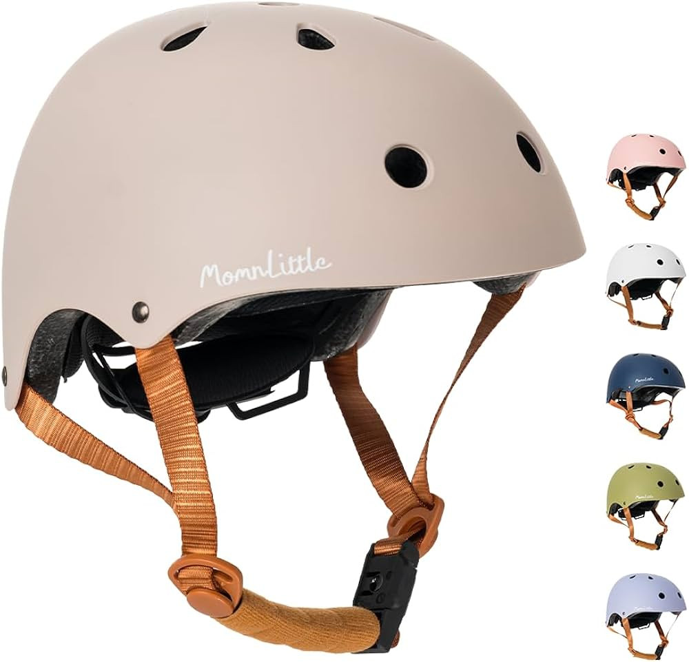 MomnLittle Kids Bike Helmet with Quick Pinch-Free Magnetic Buckle CPSC Certified Bike Helmet for ... | Amazon (US)