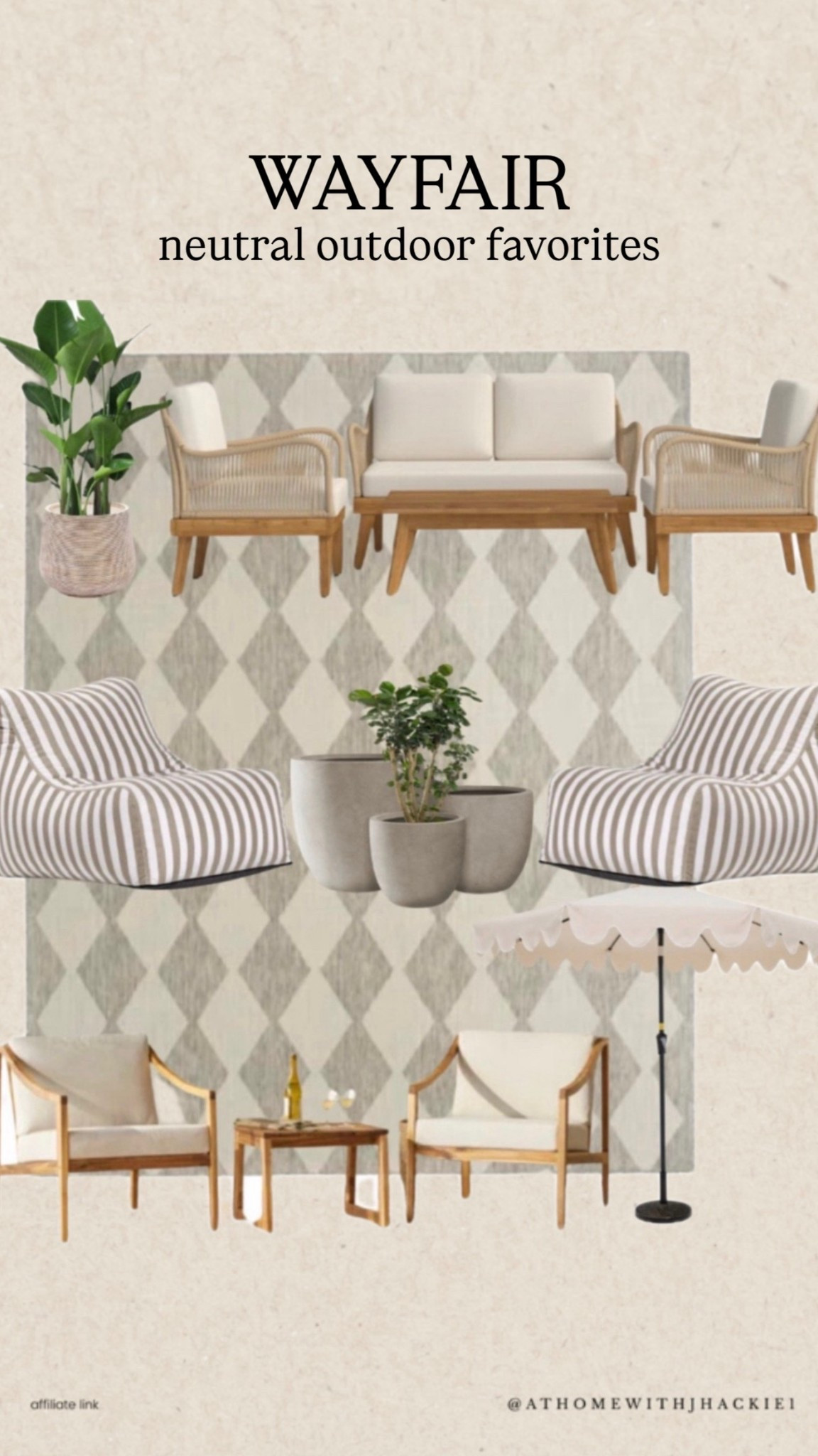 An outdoor space that feels simple, layered, and pulled together always comes down to a few intentional pieces. Loving these finds from @wayfair

Your outdoor space isn’t missing more… it’s just missing the right pieces 🤍 these are the ones that make everything finally feel pulled together without overthinking it.

#Wayfair #WayfairPartner #outdoor #ad #wishyouwerehere 


#LTKSeasonal #LTKHome