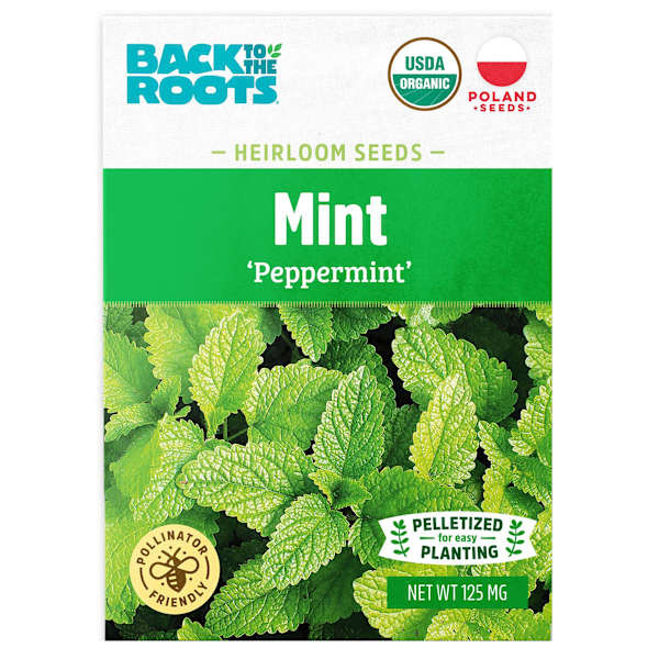 Back To Roots Heirlooms Seeds, Mint Peppermint, sold by At Home | At Home
