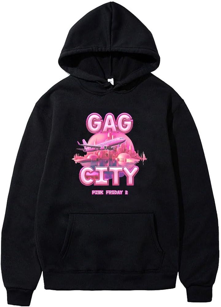 ZEALZRZSE Nicki Pink Friday 2 Gag City Merch Logo Hoodies Winter Men/Women Sweatshirt LongSleeve ... | Amazon (US)
