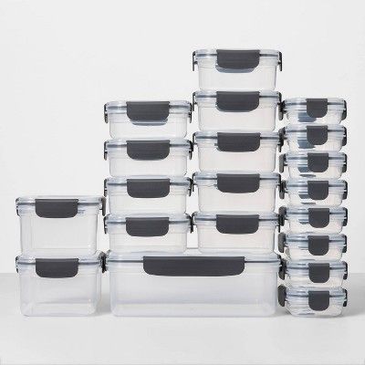 40pc Plastic Food Storage Set - Made By Design™ | Target