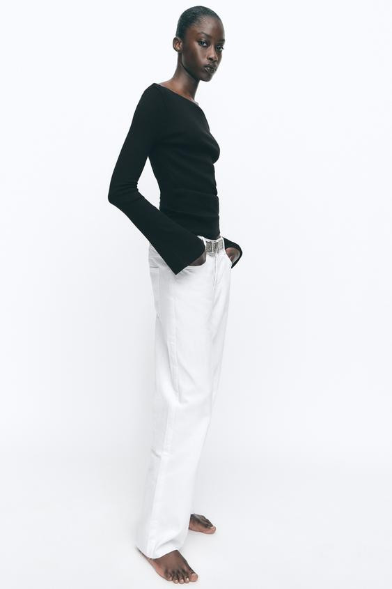 FLARED SLEEVE T-SHIRT | Zara US