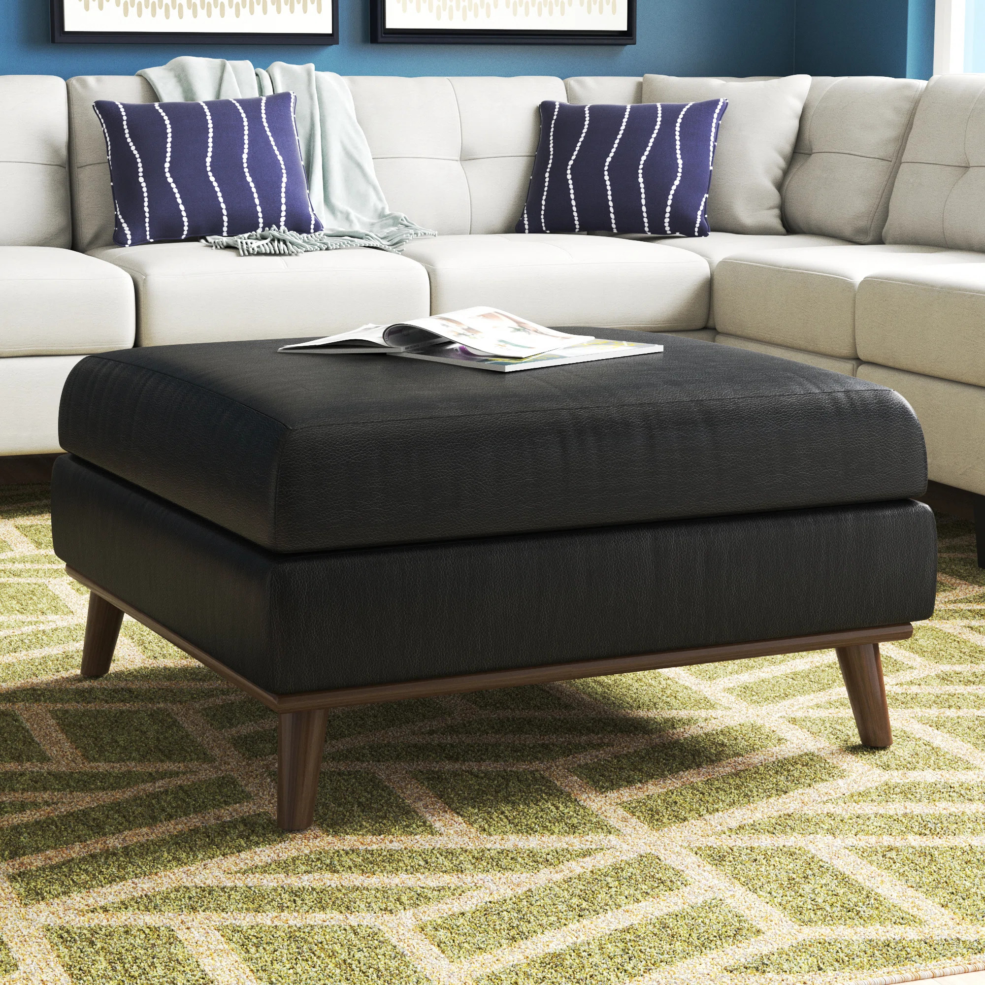 Crampton Upholstered Ottoman | Wayfair North America