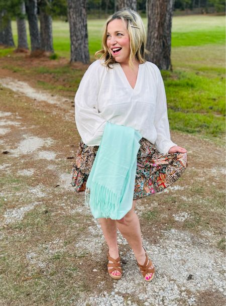 This flirty skirt comes with the option to purchase with a pair of shorts underneath. Pair with a lightweight linen, blouse and sandals for a great travel outfit or summer outfit.

#LTKover40 #LTKSeasonal #LTKtravel