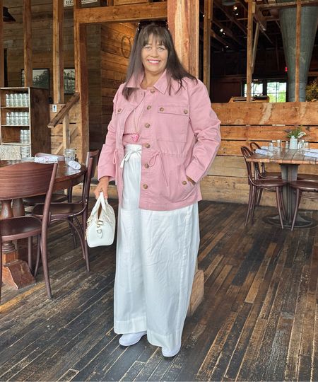 Love this pink coat on sale right now. It’s come in beige too. Great for spring. 

#springstyle
#springjacket

Follow my shop @417bargainfindergirl on the @shop.LTK app to shop this post and get my exclusive app-only content!

#liketkit #LTKsalealert #LTKfindsunder50
@shop.ltk
https://liketk.it/4GixC

#LTKfindsunder50 #LTKplussize