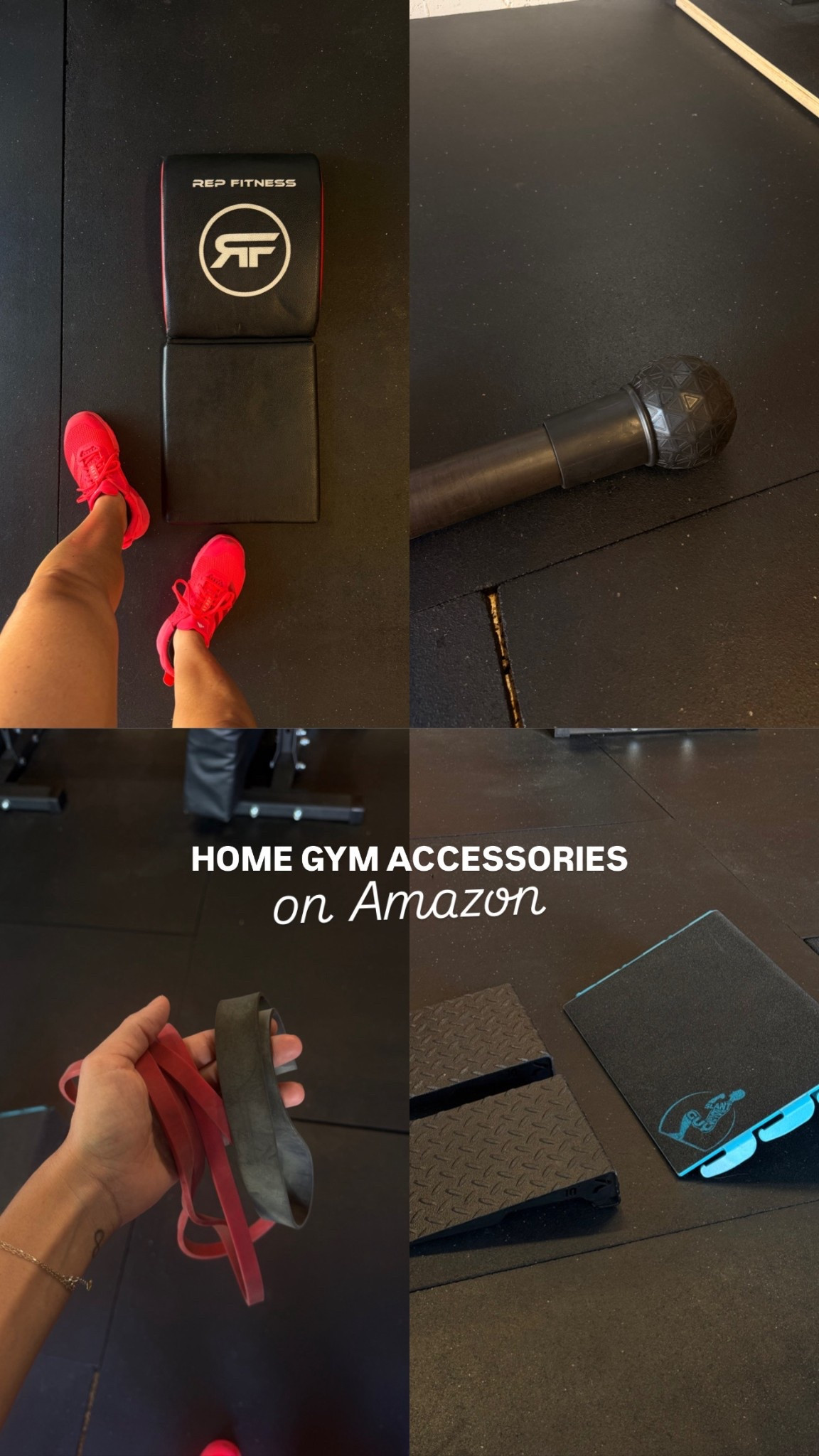 Amazon home gym accessories 
Ab mat
Barbell landmine 
Resistance bands 
Squat wedge 
Home gym accessories 


#LTKfitnessgoals #LTKHome #LTKActive