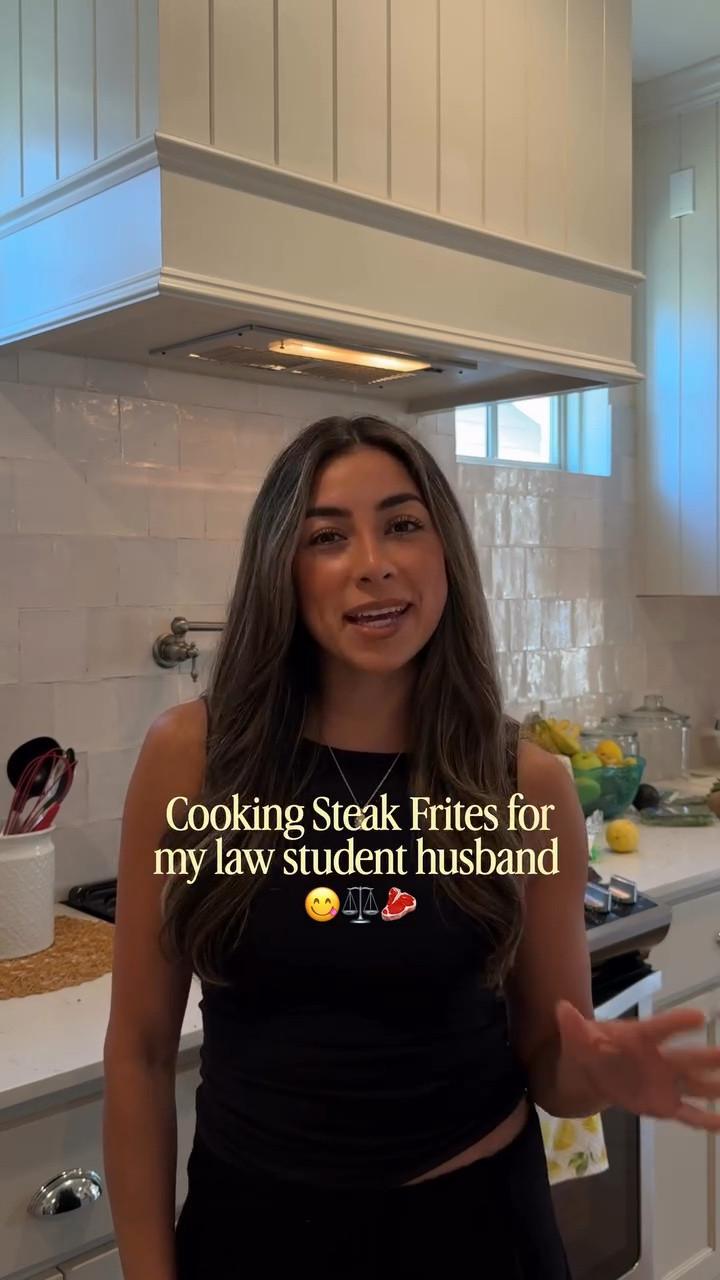 Steak frites for my favorite law student 🤍 18 days until 2L year starts 🫣

Steak frites: 
-1lbs of NY Strip
-fresh potatoes
-asparagus 
-mayo 
-Dijon mustard 
-garlic 
-lemon
-Thyme & rosemary 

#steakfrites #steakrecipes #lawstudent #lawwife #dinnerfortwo

#LTKootd #LTKdayinmylife #LTKfoodie