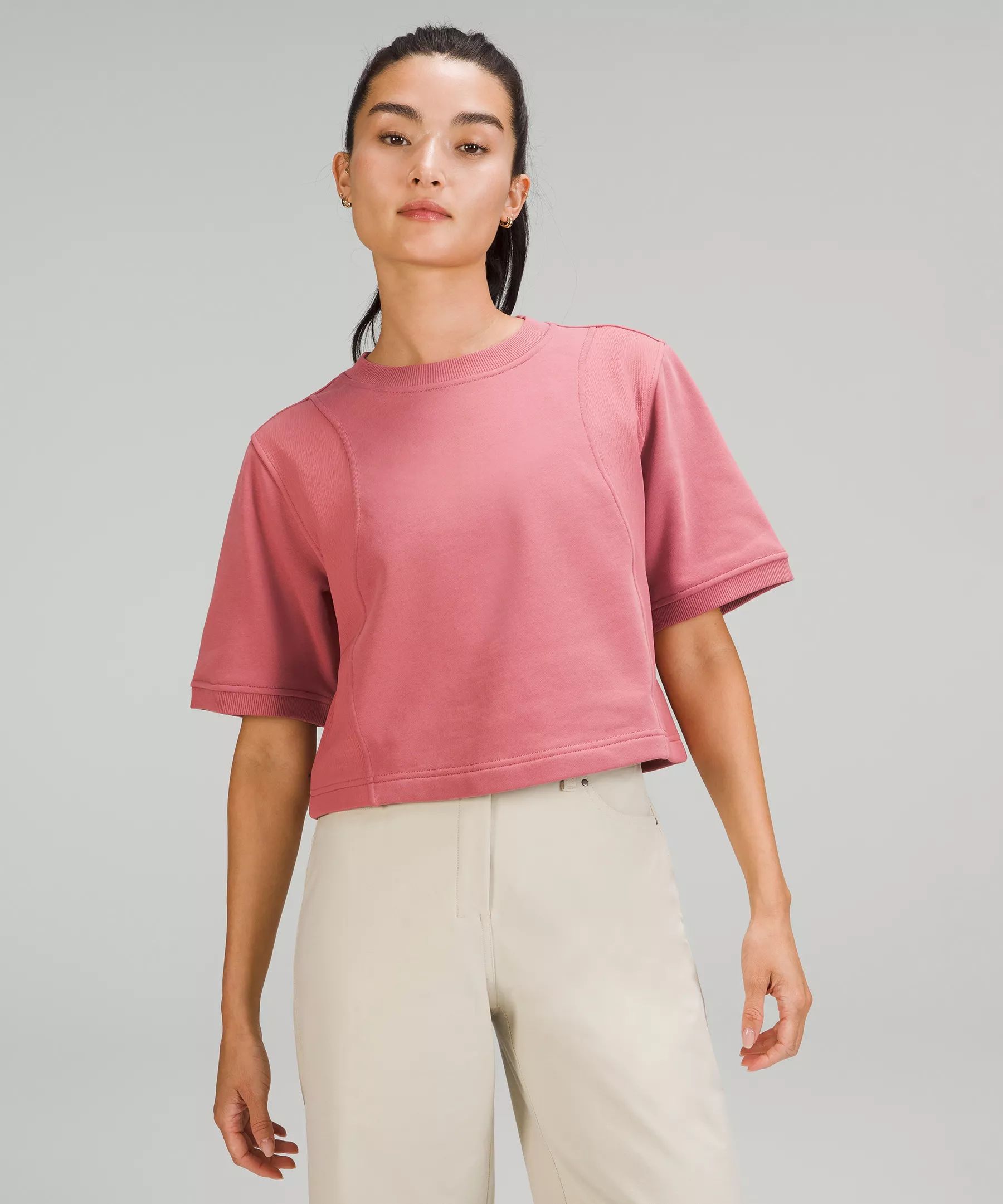 Cotton French Terry + Swift T-Shirt | Women's Short Sleeve Shirts & Tee's | lululemon | Lululemon (US)